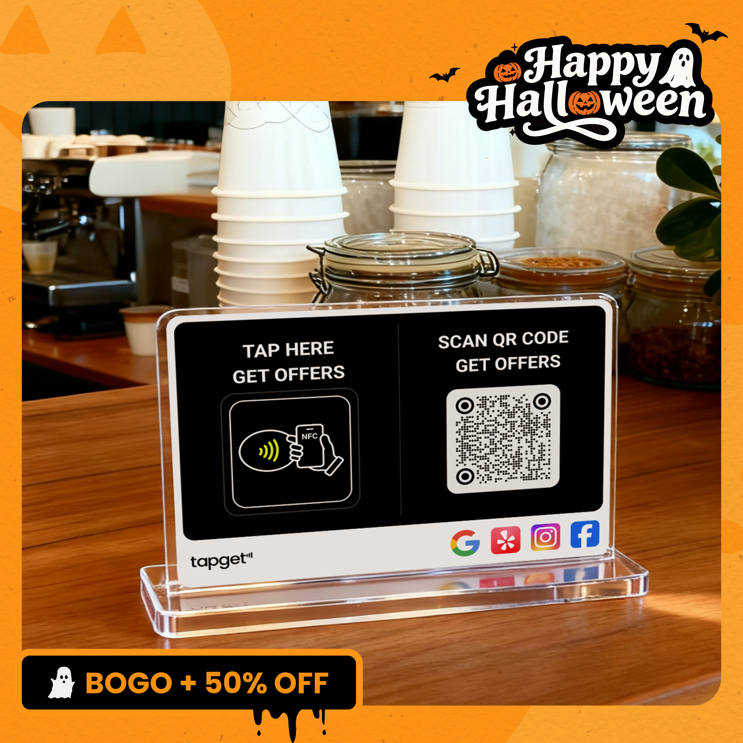 Tapget Google Review NFC Card