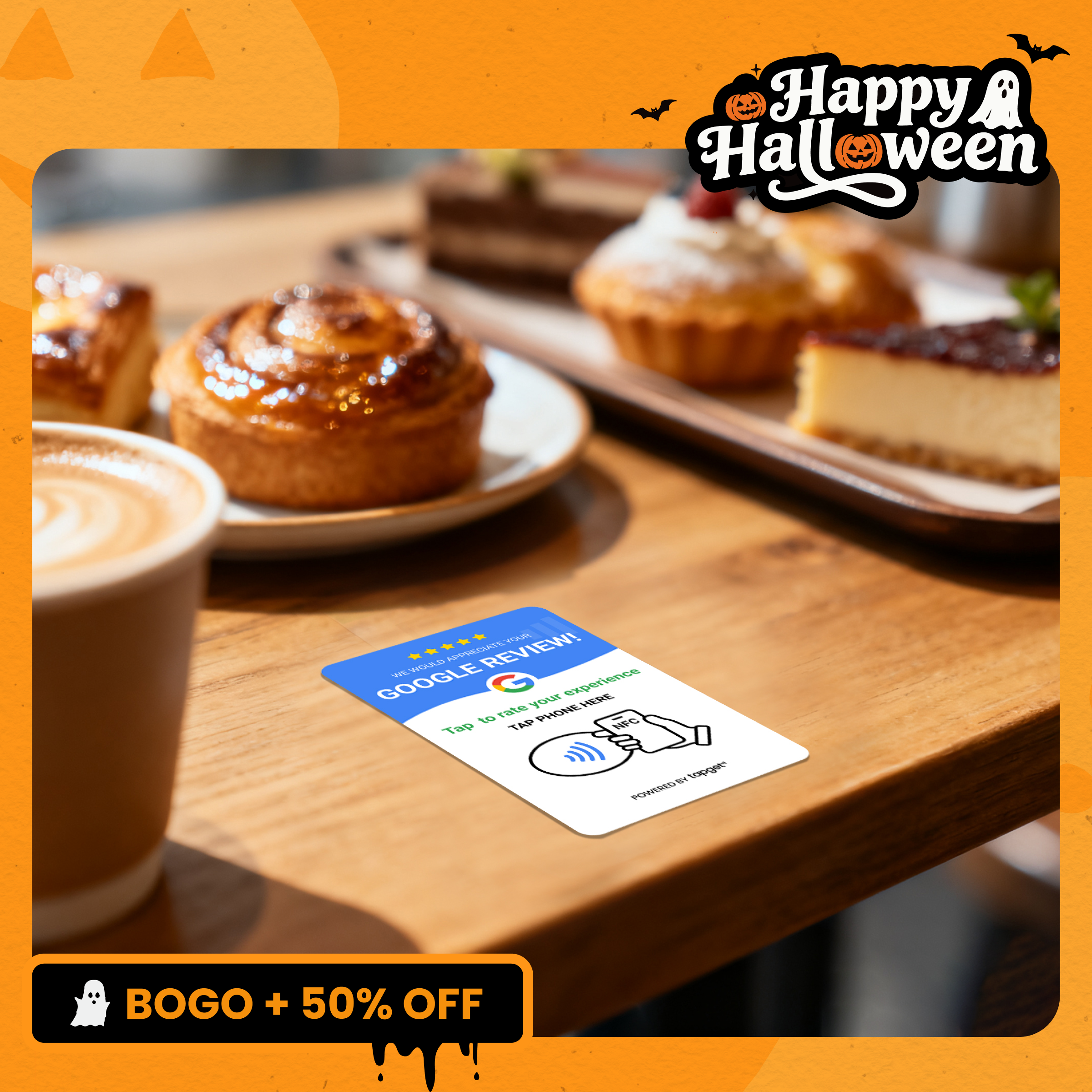 Tapget Google Review NFC Card
