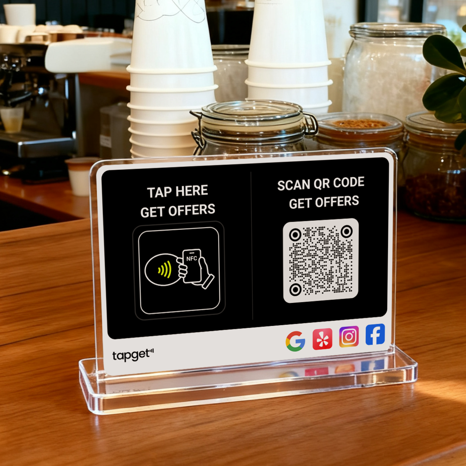 Tapget Google Review NFC Card